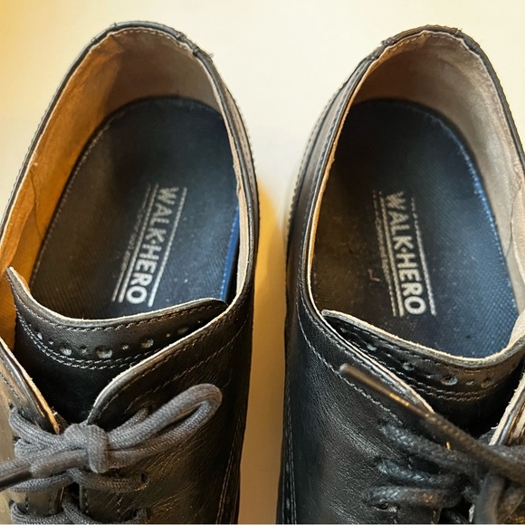 Cole Haan Walk Hero Black Lace Shoes with Rubber Soles Size Men's 12 - Picture 6 of 14